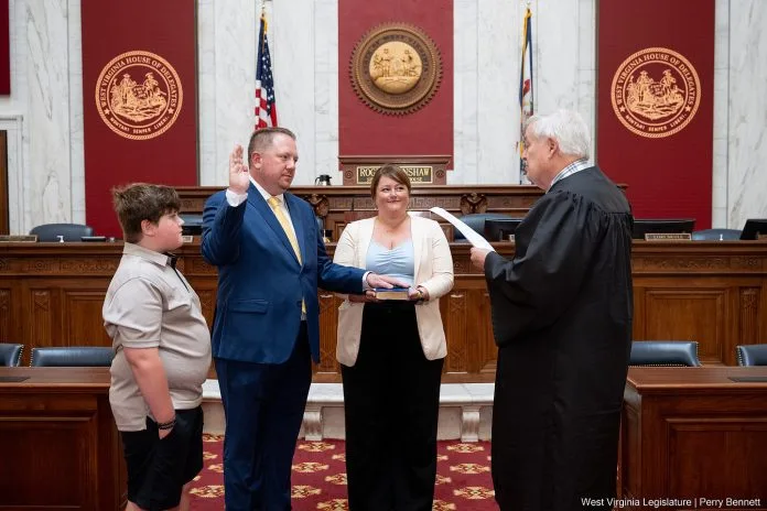Stack Sworn In As Delegate